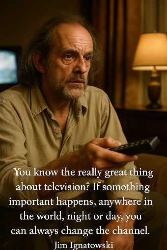 A photographic representation of a saying by Jim Ignatowski