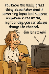A cartoon thumbnail linking to a saying by Jim Ignatowski